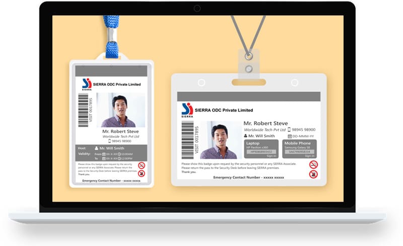 Contractor ID Badge Issuing System