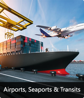 Airports, Seaports & Transits