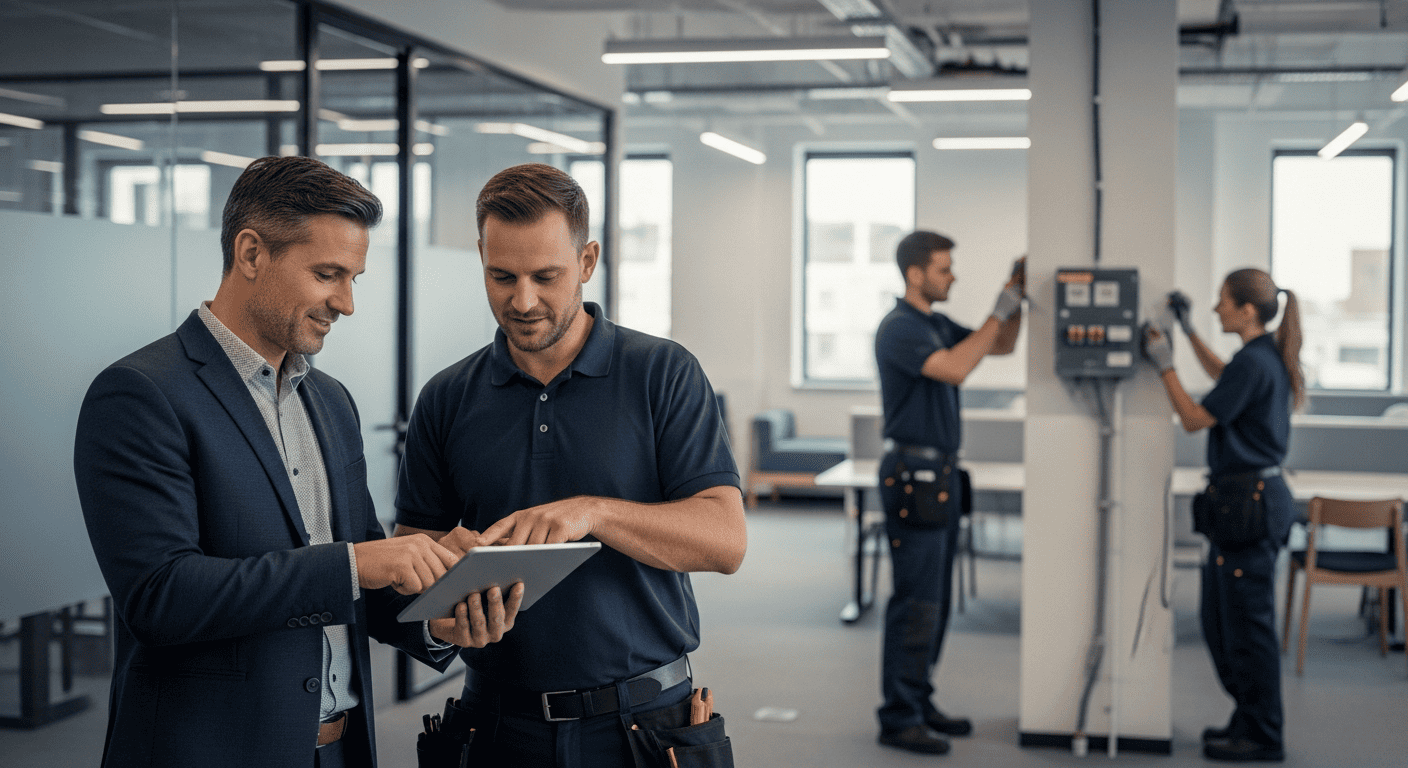 IWMS dashboard for vendor management